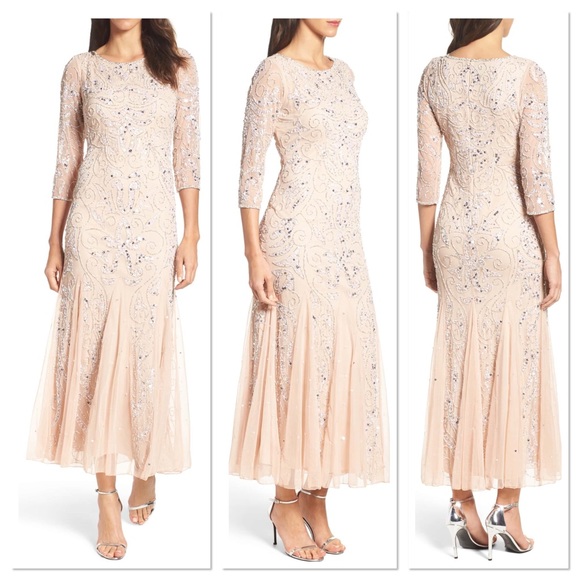 pisarro nights blush dress